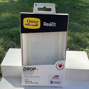 OtterBox React Series Case for Samsung Galaxy S20 FE 5G - Clear Drop+ Protection